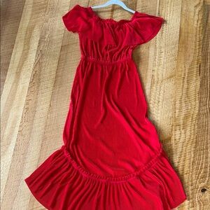 The Fifth Label Vibrant Red Maxi Dress